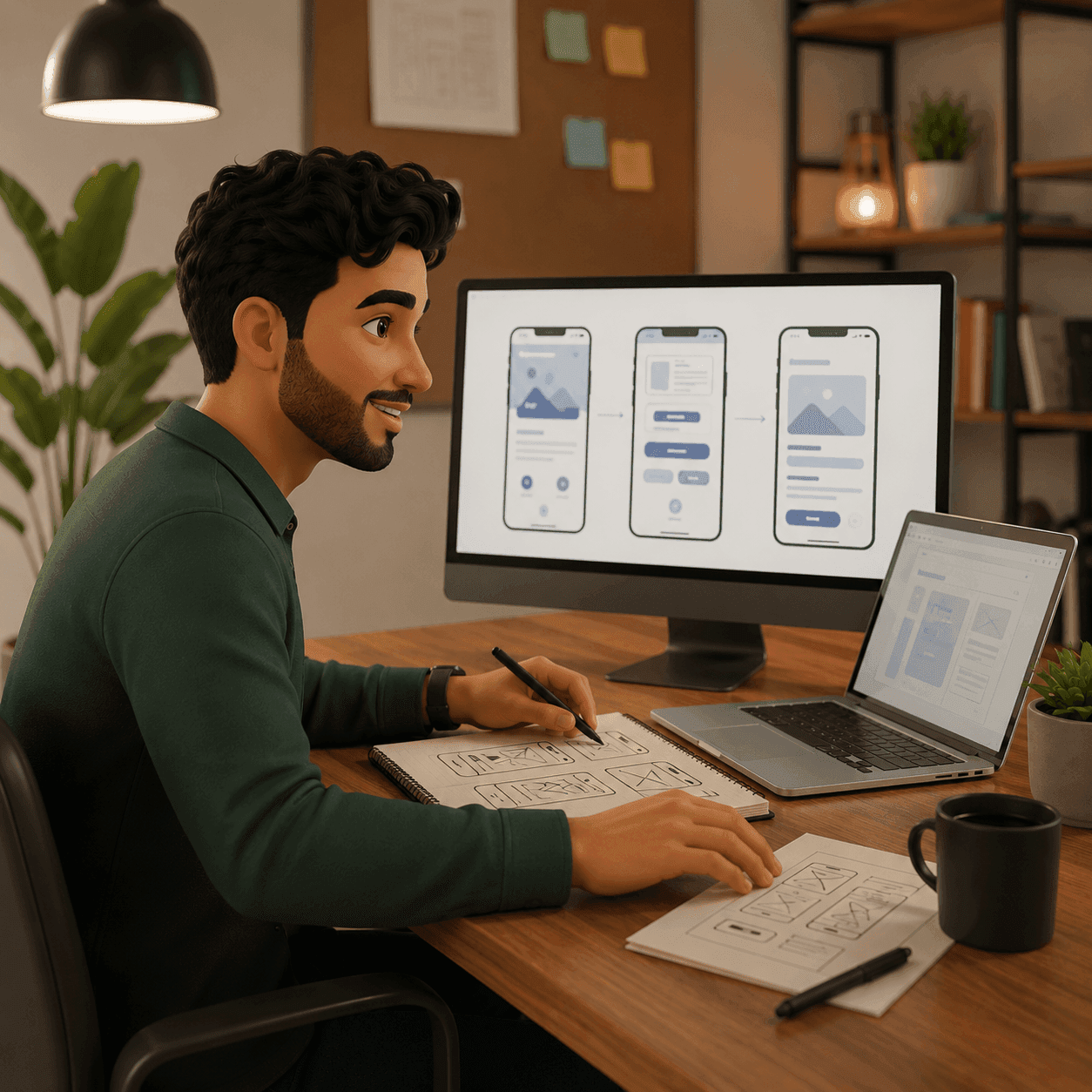 فريق يعمل على تصميم